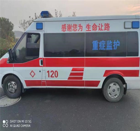 莲都救护车出租服务案例3