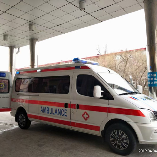 莲都救护车出租服务案例2